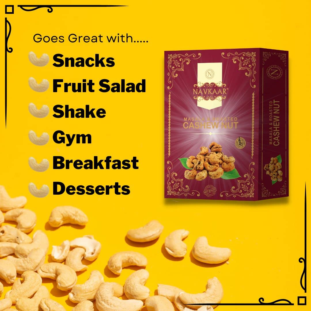 Navkaar Masala Roasted Cashew 250g