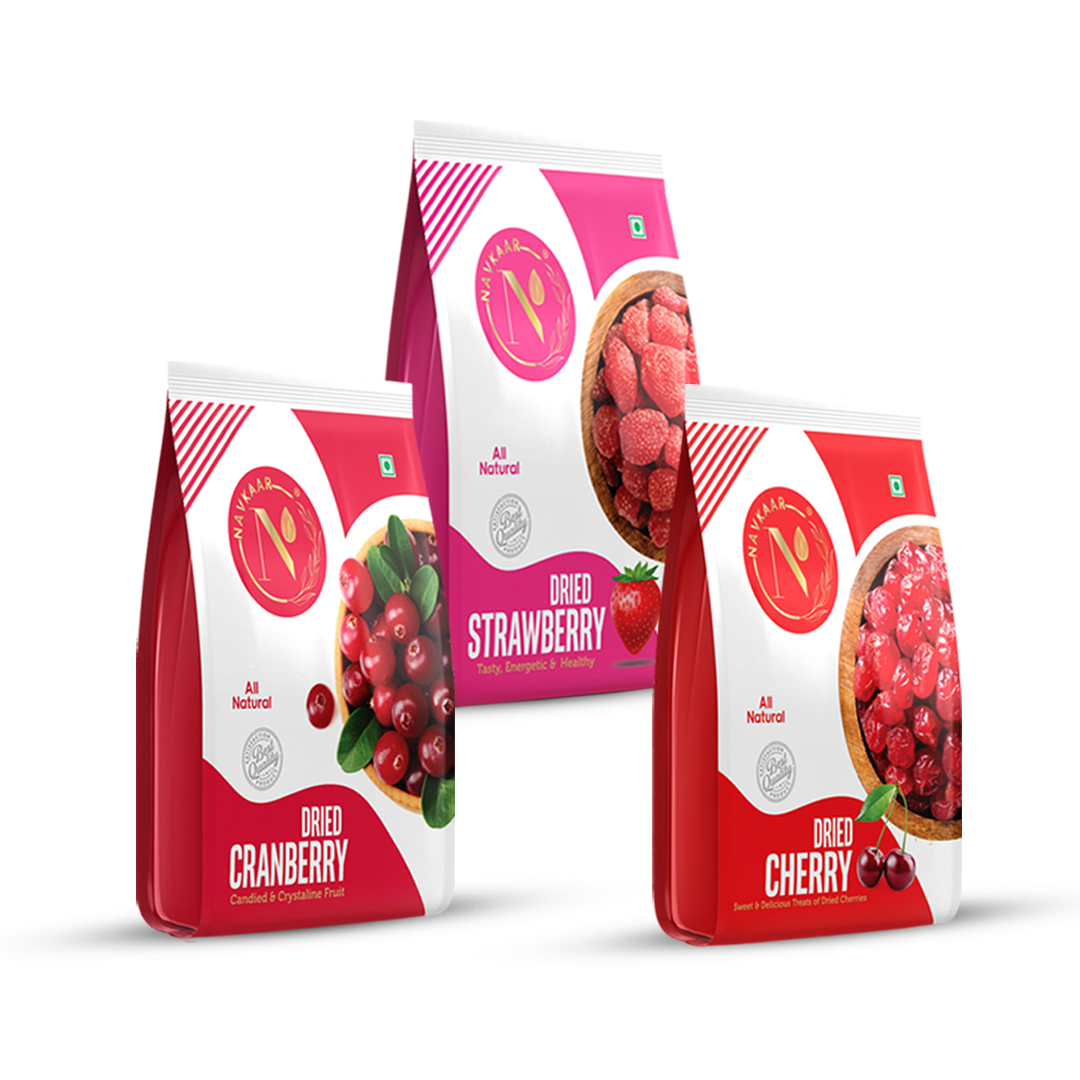 Cherry Cranberry Strawberry Combo Pack