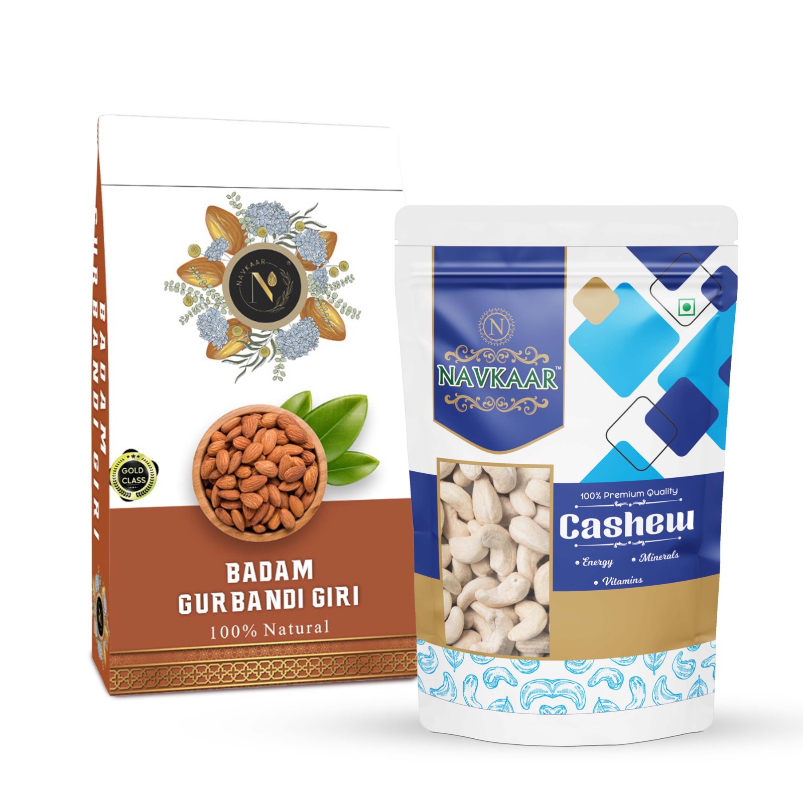 Almonds Cashews Combo Pack