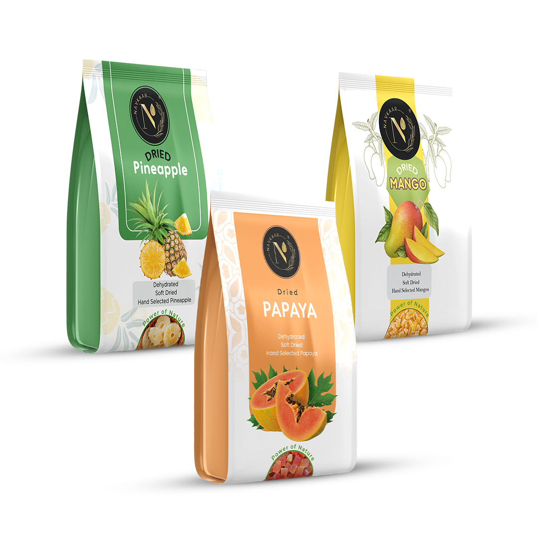 Navkaar Pineapple Papaya Mango Combo Pack