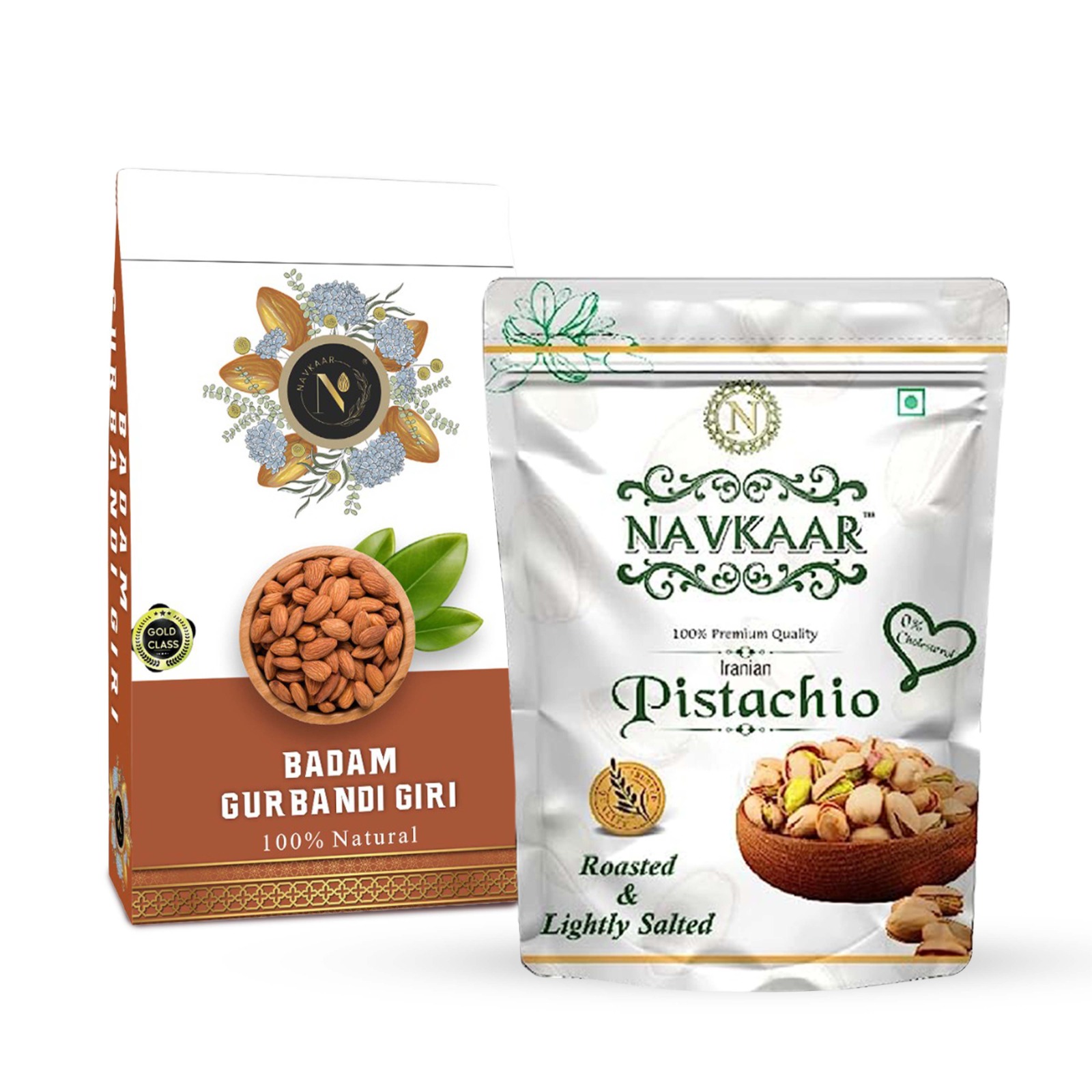 Almonds Pistachios Combo Pack