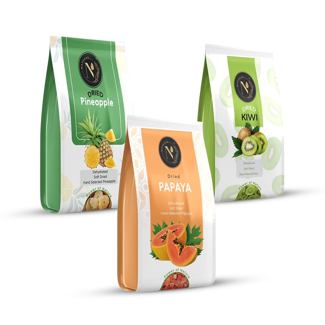 Navkaar Kiwi Papaya Pineapple Combo Pack