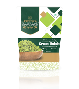 Buy Seedless Green Raisin (Kandhari) online at Best Price, Kishmish